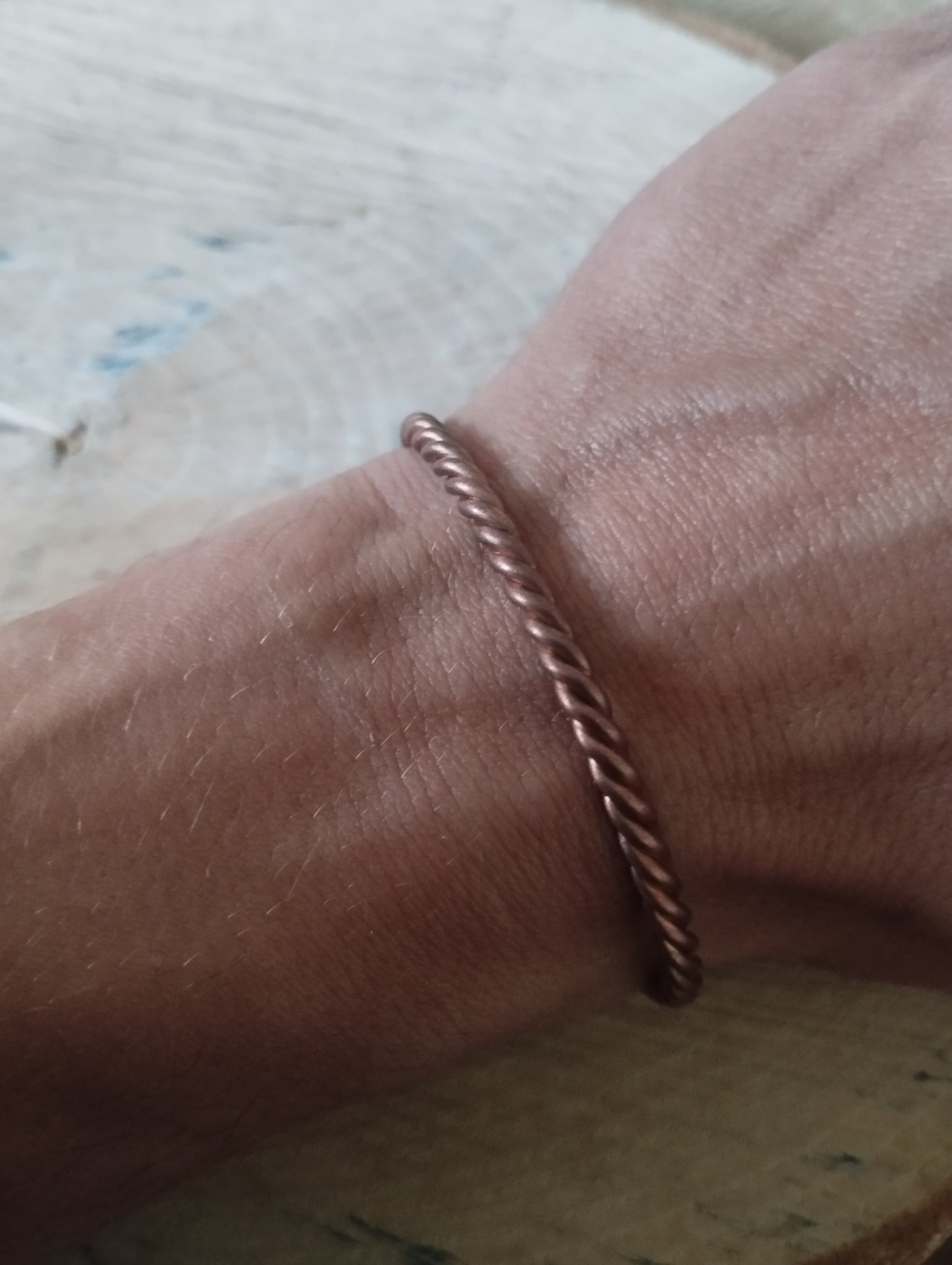 Bracelet cuivre fabrication artisanale Française